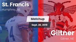 Matchup: St. Francis vs. Giltner  2019