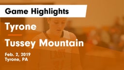 Tyrone  vs Tussey Mountain  Game Highlights - Feb. 2, 2019