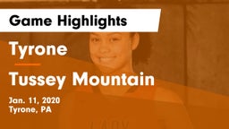Tyrone  vs Tussey Mountain  Game Highlights - Jan. 11, 2020