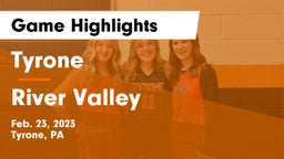 Tyrone  vs River Valley  Game Highlights - Feb. 23, 2023