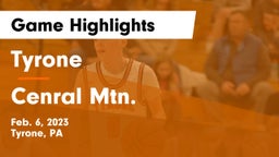 Tyrone  vs Cenral Mtn. Game Highlights - Feb. 6, 2023