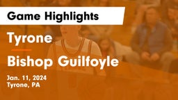 Tyrone  vs Bishop Guilfoyle Game Highlights - Jan. 11, 2024