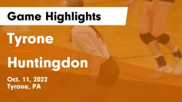 Tyrone  vs Huntingdon  Game Highlights - Oct. 11, 2022