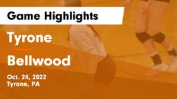 Tyrone  vs Bellwood Game Highlights - Oct. 24, 2022
