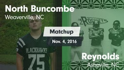 Matchup: North Buncombe High vs. Reynolds  2016