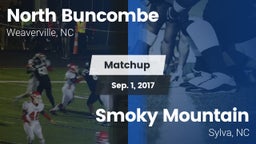 Matchup: North Buncombe High vs. Smoky Mountain  2017