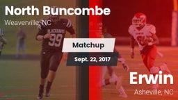 Matchup: North Buncombe High vs. Erwin  2017