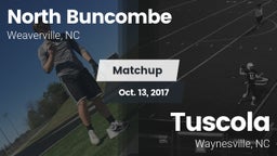 Matchup: North Buncombe High vs.  Tuscola  2017