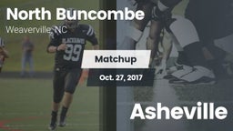 Matchup: North Buncombe High vs. Asheville 2017