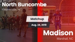 Matchup: North Buncombe High vs. Madison  2018