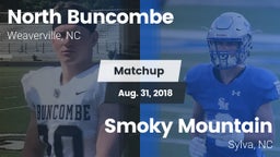 Matchup: North Buncombe High vs. Smoky Mountain  2018