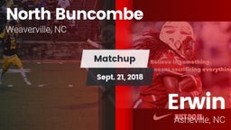 Matchup: North Buncombe High vs. Erwin  2018