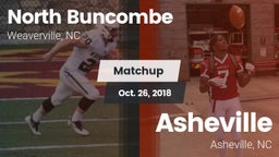 Matchup: North Buncombe High vs. Asheville  2018