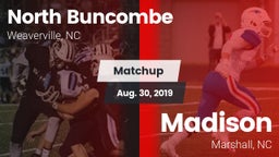 Matchup: North Buncombe High vs. Madison  2019