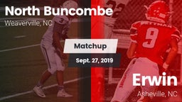 Matchup: North Buncombe High vs. Erwin  2019