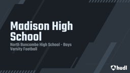 North Buncombe football highlights Madison High School