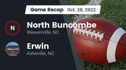 Recap: North Buncombe  vs. Erwin  2022