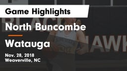 North Buncombe  vs Watauga  Game Highlights - Nov. 28, 2018
