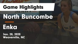 North Buncombe  vs Enka  Game Highlights - Jan. 28, 2020