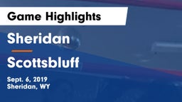 Sheridan  vs Scottsbluff  Game Highlights - Sept. 6, 2019