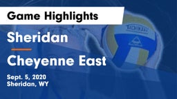 Sheridan  vs Cheyenne East Game Highlights - Sept. 5, 2020