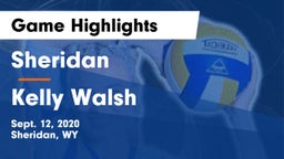 Sheridan  vs Kelly Walsh  Game Highlights - Sept. 12, 2020