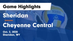 Sheridan  vs Cheyenne Central Game Highlights - Oct. 2, 2020