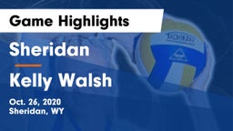 Sheridan  vs Kelly Walsh  Game Highlights - Oct. 26, 2020