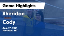 Sheridan  vs Cody  Game Highlights - Aug. 27, 2021