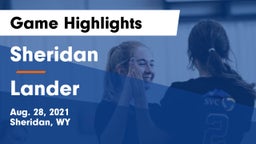 Sheridan  vs Lander Game Highlights - Aug. 28, 2021