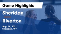 Sheridan  vs Riverton Game Highlights - Aug. 28, 2021