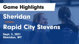 Sheridan  vs Rapid City Stevens  Game Highlights - Sept. 3, 2021