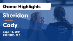 Sheridan  vs Cody  Game Highlights - Sept. 11, 2021