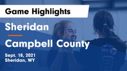 Sheridan  vs Campbell County  Game Highlights - Sept. 18, 2021
