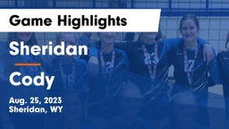 Sheridan  vs Cody  Game Highlights - Aug. 25, 2023