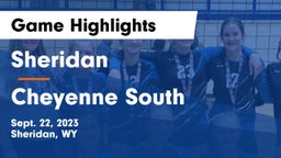 Sheridan  vs Cheyenne South  Game Highlights - Sept. 22, 2023