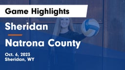 Sheridan  vs Natrona County  Game Highlights - Oct. 6, 2023