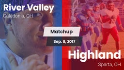 Matchup: River Valley High vs. Highland  2017
