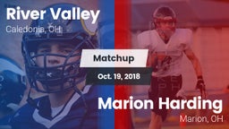 Matchup: River Valley High vs. Marion Harding  2018