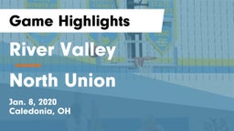 River Valley  vs North Union  Game Highlights - Jan. 8, 2020