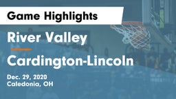 River Valley  vs Cardington-Lincoln  Game Highlights - Dec. 29, 2020