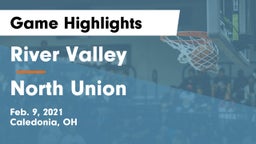 River Valley  vs North Union  Game Highlights - Feb. 9, 2021
