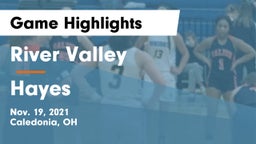 River Valley  vs Hayes  Game Highlights - Nov. 19, 2021