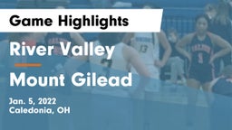 River Valley  vs Mount Gilead  Game Highlights - Jan. 5, 2022