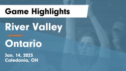 River Valley  vs Ontario  Game Highlights - Jan. 14, 2023