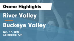 River Valley  vs Buckeye Valley  Game Highlights - Jan. 17, 2023
