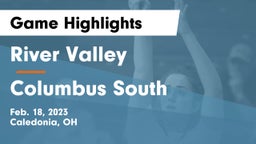 River Valley  vs Columbus South  Game Highlights - Feb. 18, 2023