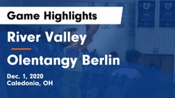 River Valley  vs Olentangy Berlin  Game Highlights - Dec. 1, 2020