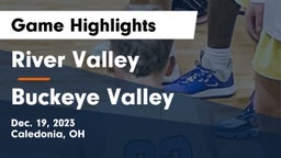 River Valley  vs Buckeye Valley  Game Highlights - Dec. 19, 2023