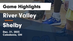 River Valley  vs Shelby  Game Highlights - Dec. 21, 2023